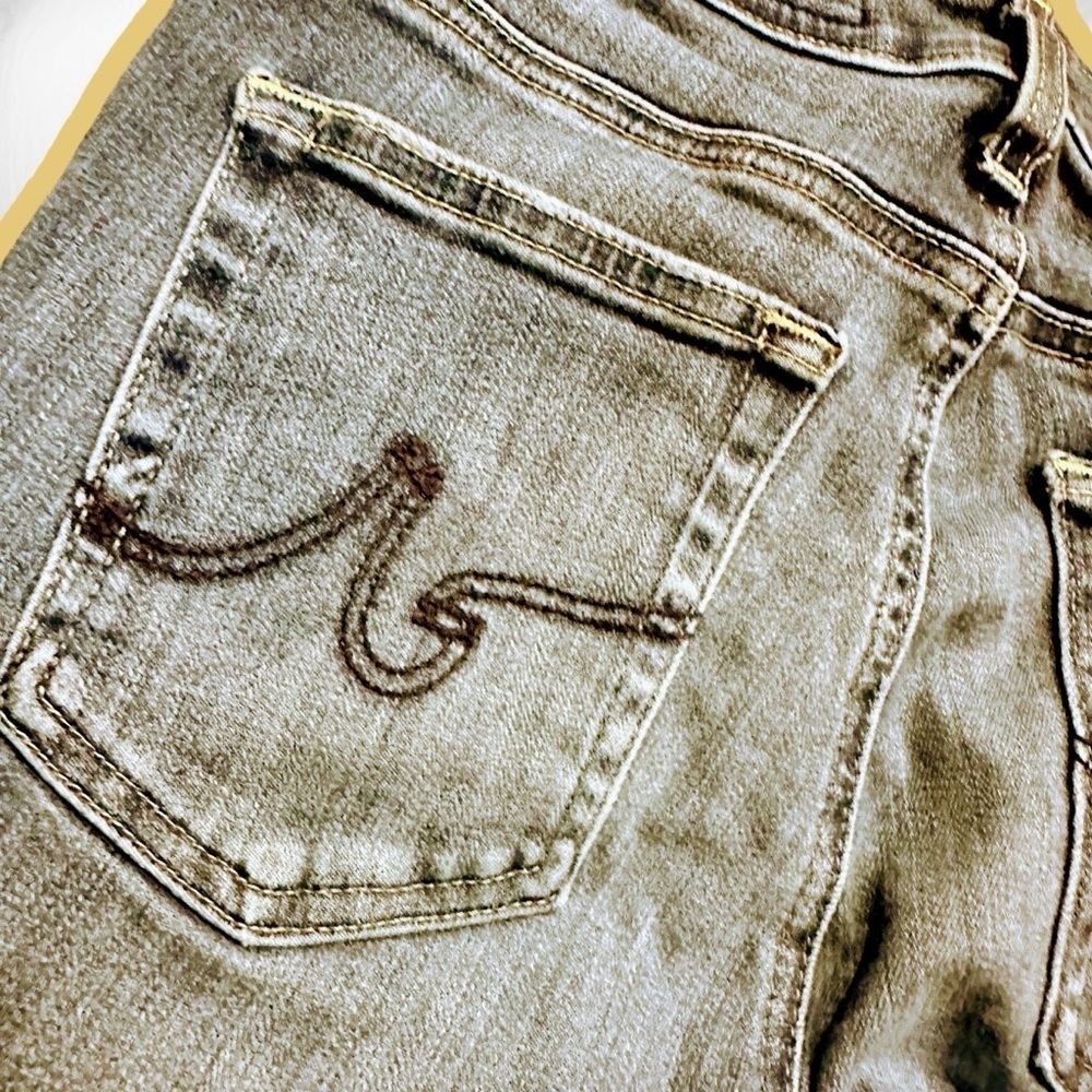 AG Adriano Goldschmied Medium Wash ‘Mari’ High-Rise Straight Leg Jeans Size 26R - Picture 8 of 16